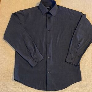 Chaps- Boys Dress Shirt- Medium gray